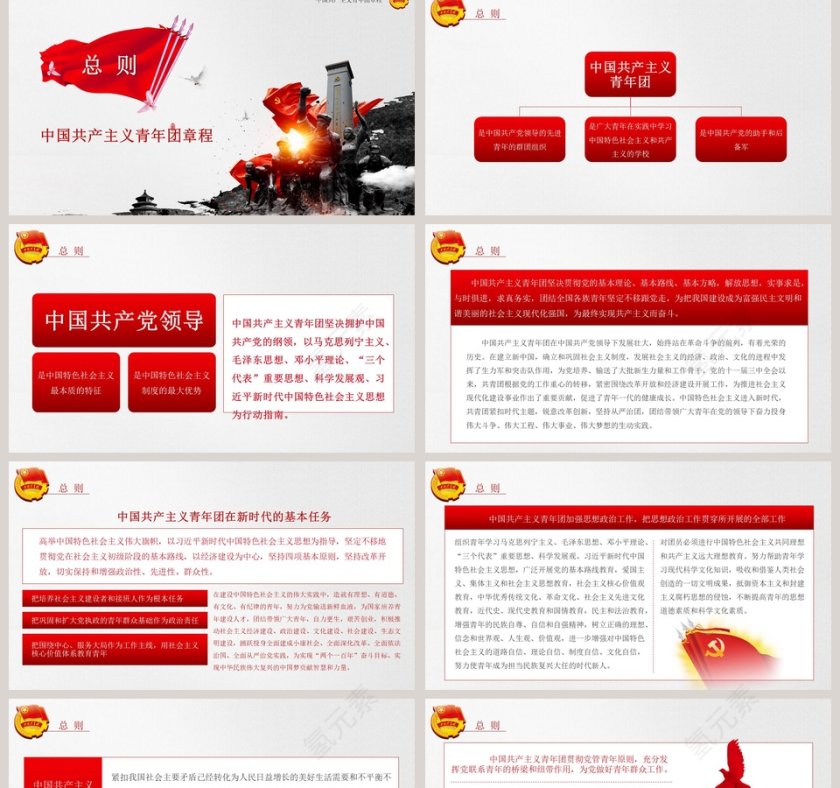 中国共产主义青年团章程ppt第2张