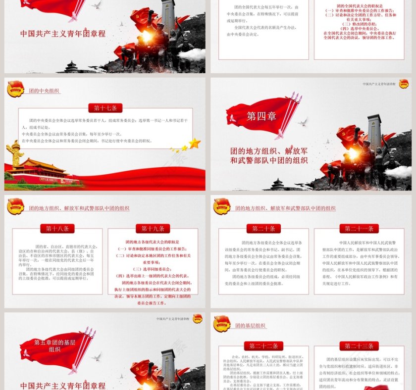 中国共产主义青年团章程ppt第6张