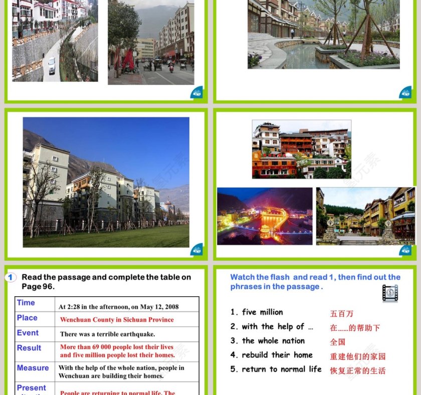 Unit 4  Topic 2-How can we protect ourselves from the earthquake教学ppt课件第3张