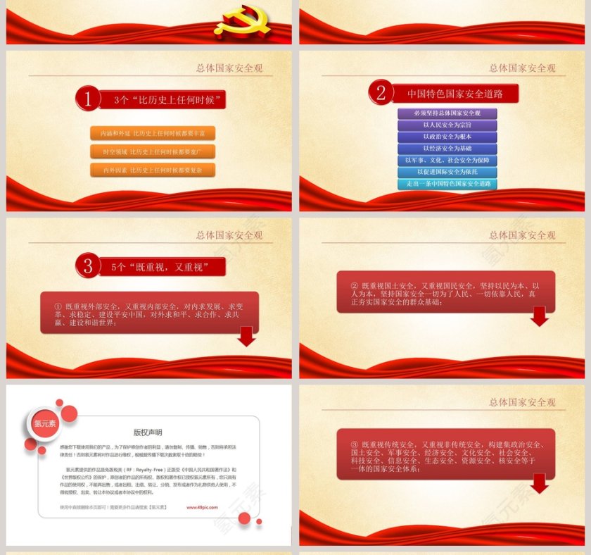 全民国家安全教育日国家安全PPT第4张