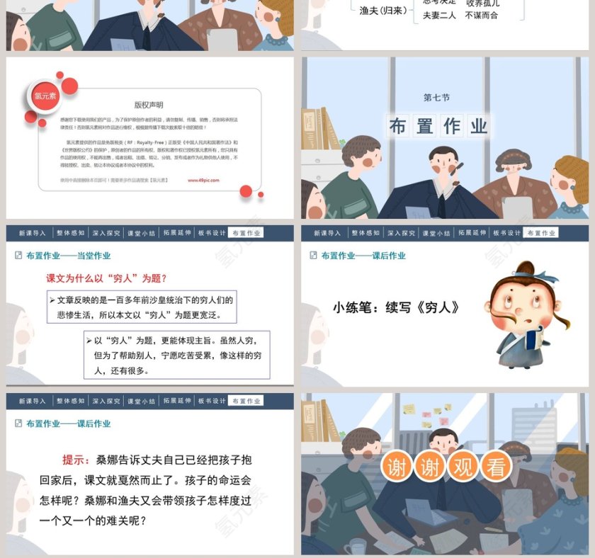 人教部编版六年级上册语文穷人PPT课件第7张