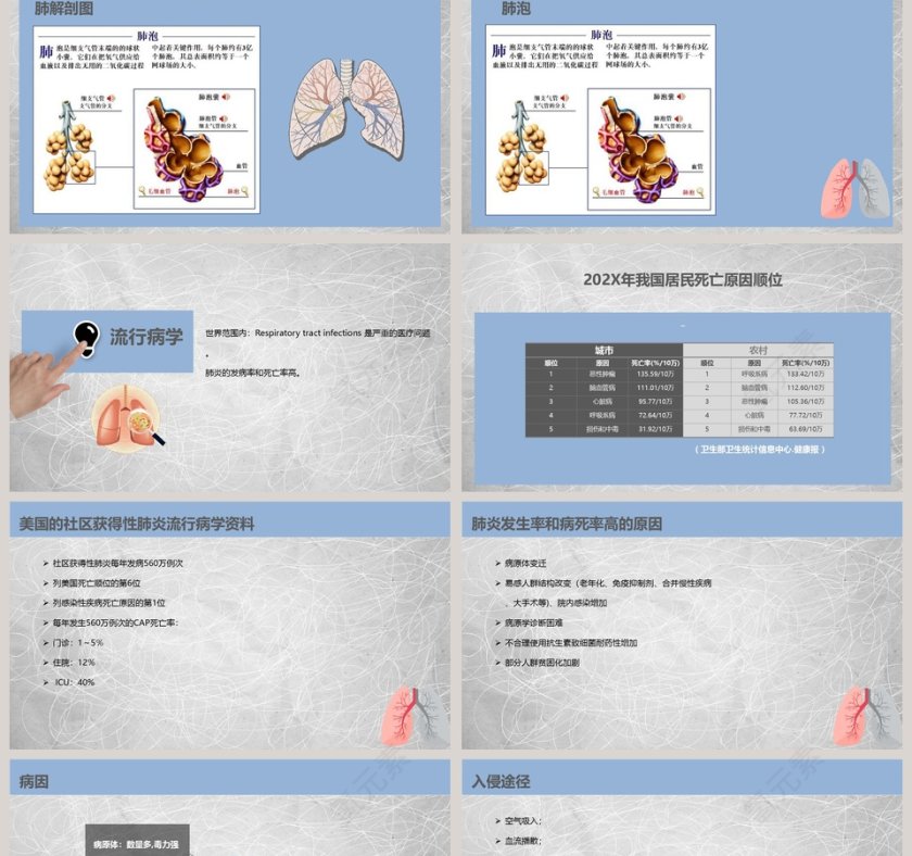 肺部感染性疾病培训课件PPT第2张