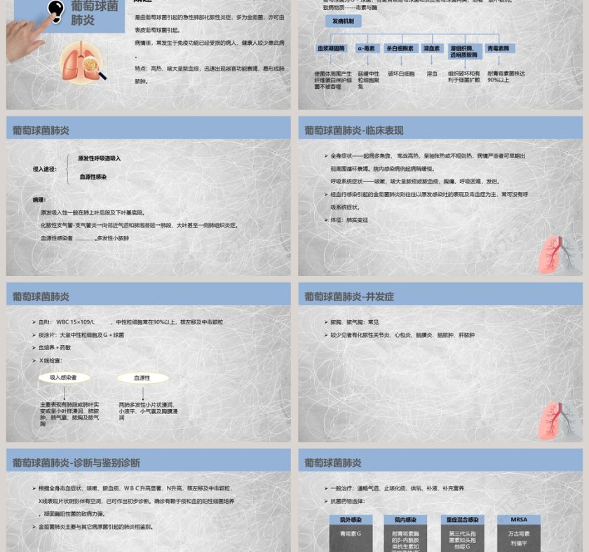 肺部感染性疾病培训课件PPT第9张