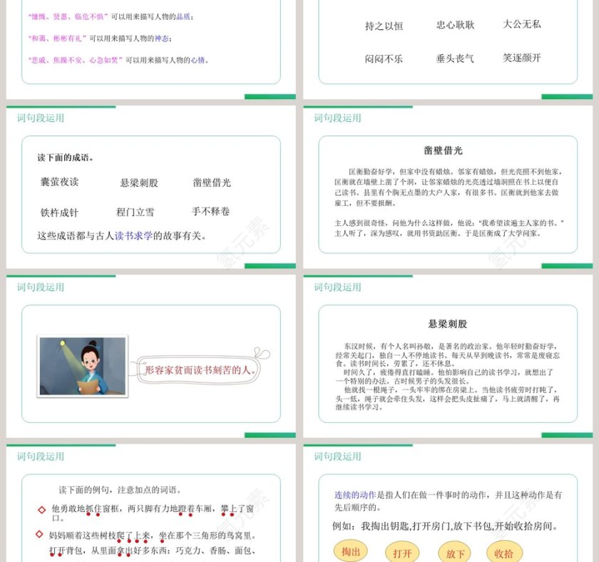 部编版四年级语文下册语文园地七PPT课件第3张