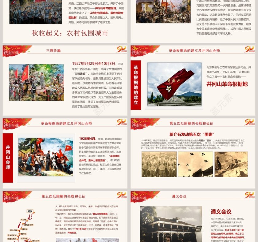 建军节节日ppt第3张