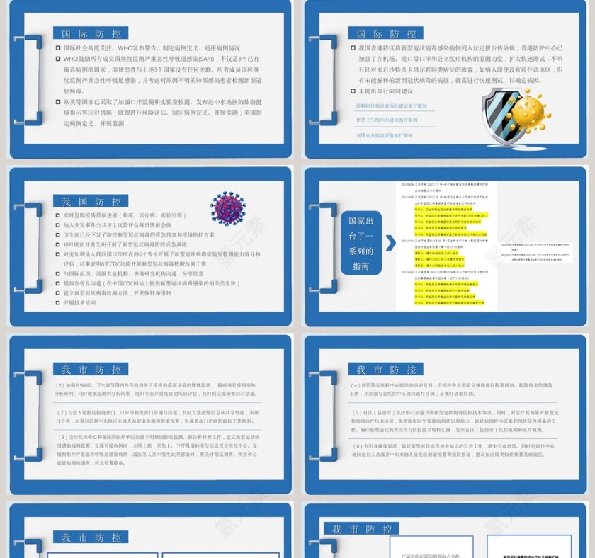 新型冠状病毒感染疫情形势与预防控制PPT模板第5张