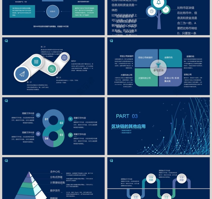 区块链智能科技峰会ppt第3张