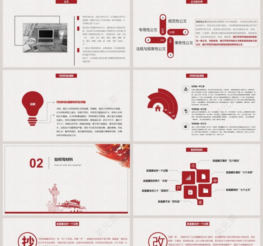 文字工作体会交流PPT第2张