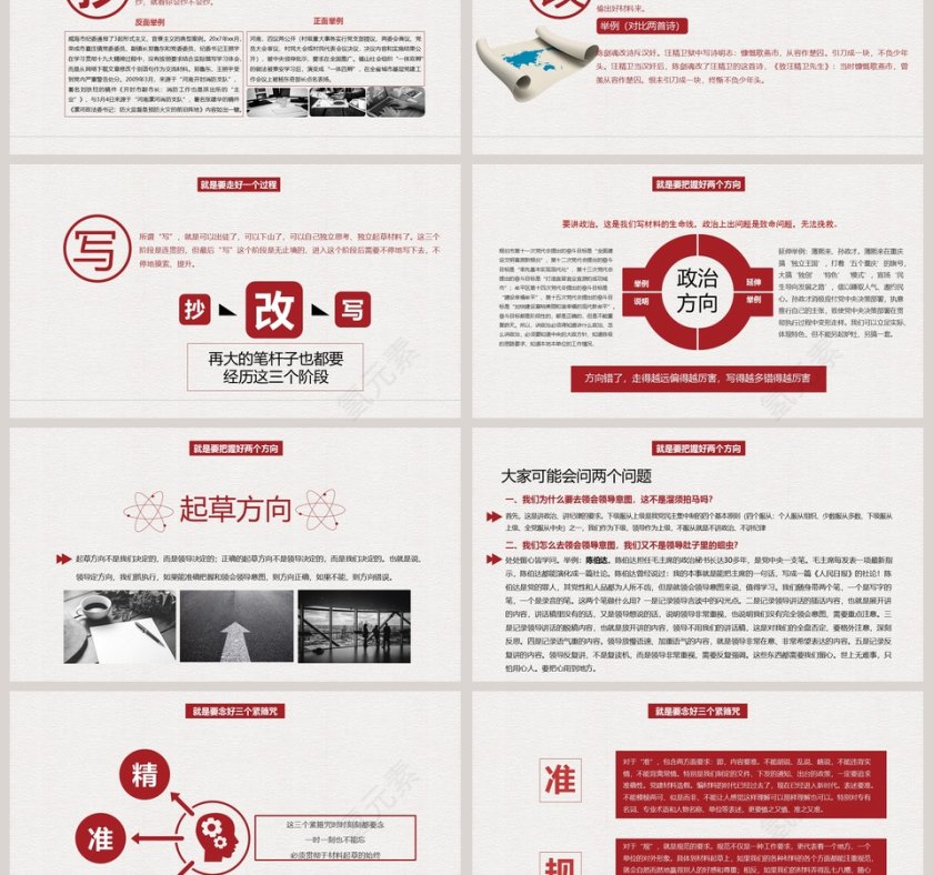 文字工作体会交流PPT第3张