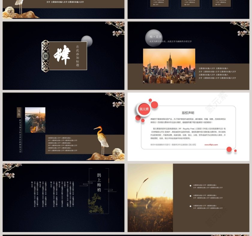 唯此山河一生独赏ppt第4张