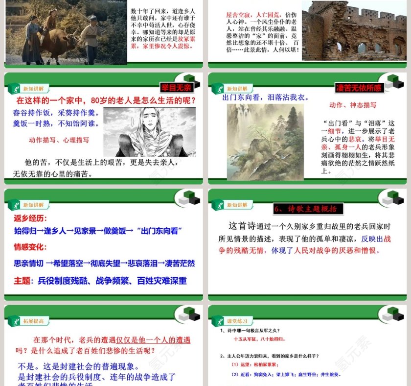 诗词鉴赏乐府诗集十五从军征语文课件PPT第3张