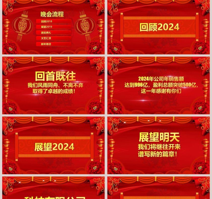 公司迎新庆元旦联欢晚会PPT第2张