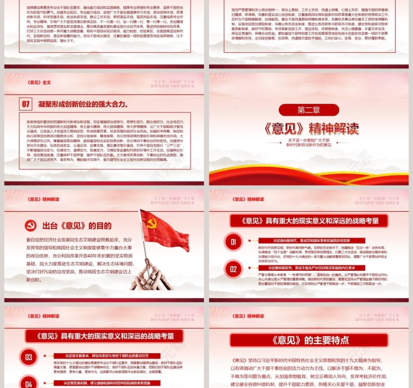 新时代新担当新作为的意见PPT第3张