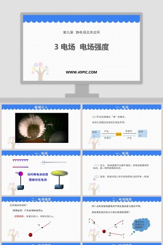 3-电场  电场强度教学ppt课件
