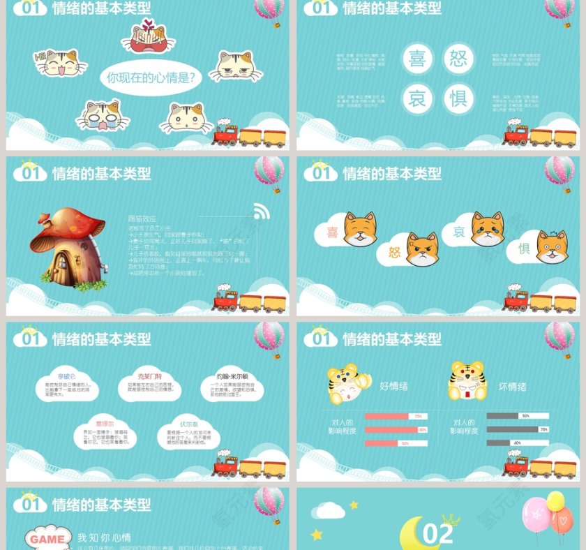 我的情绪我做主主题班会活动PPT小学生心理健康PPT第2张