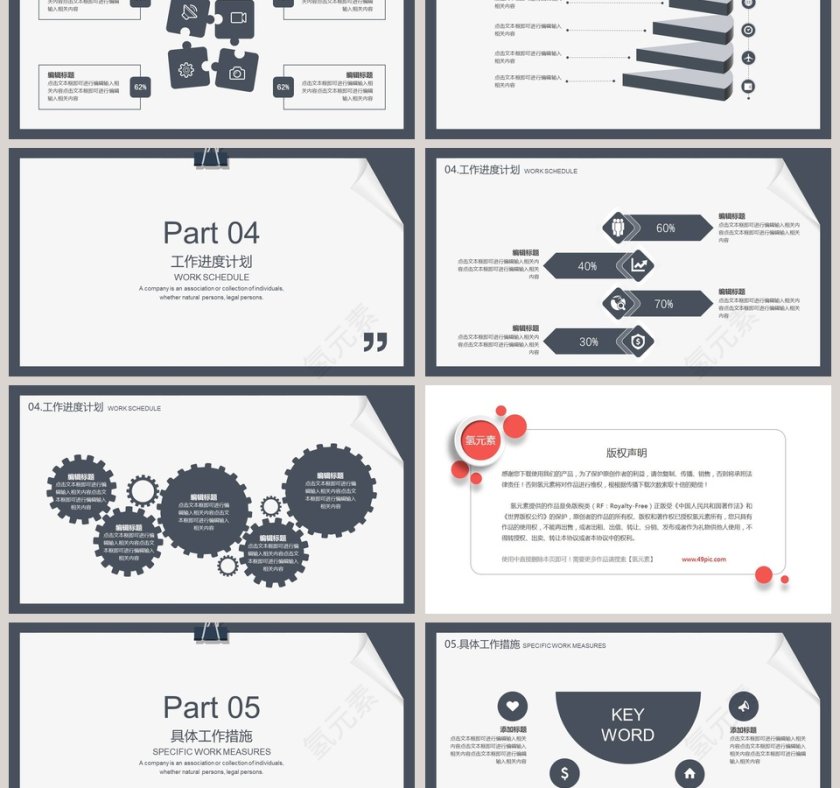 商务工作概述工作总结计划模板第3张