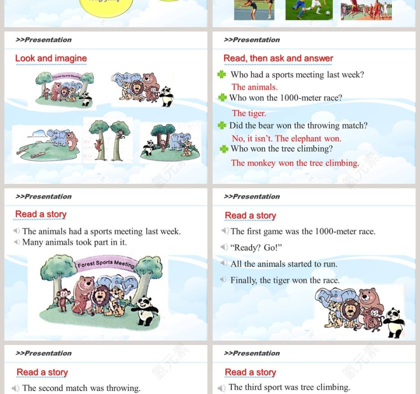 Unit4 At the Sports Meeting教学ppt课件第2张