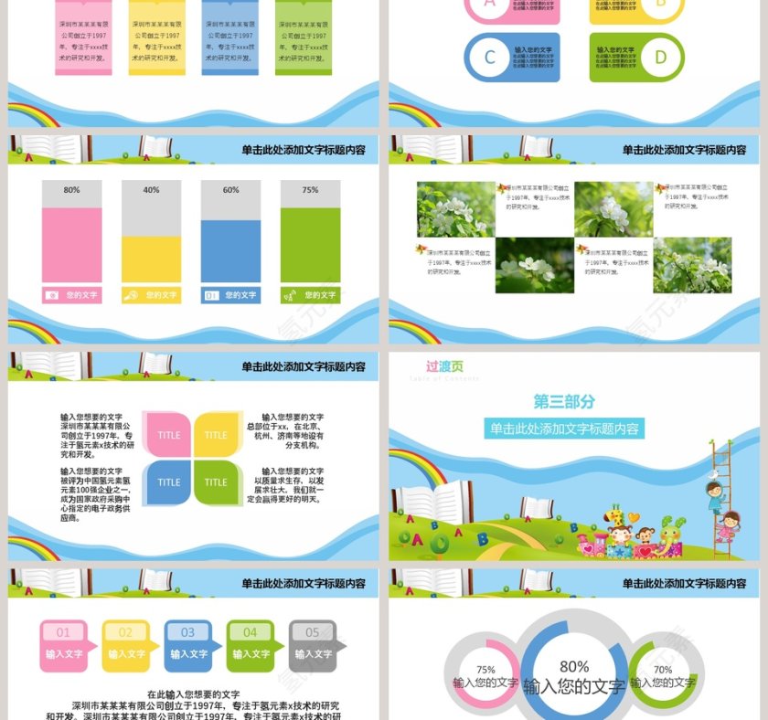 儿童暑假招生PPT培训班招生PPT第3张