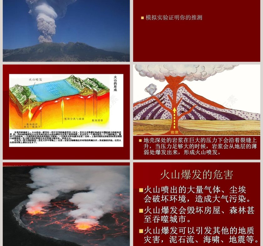 庞贝城的毁灭-鄂教版六年级科学上册课件教学ppt课件第5张