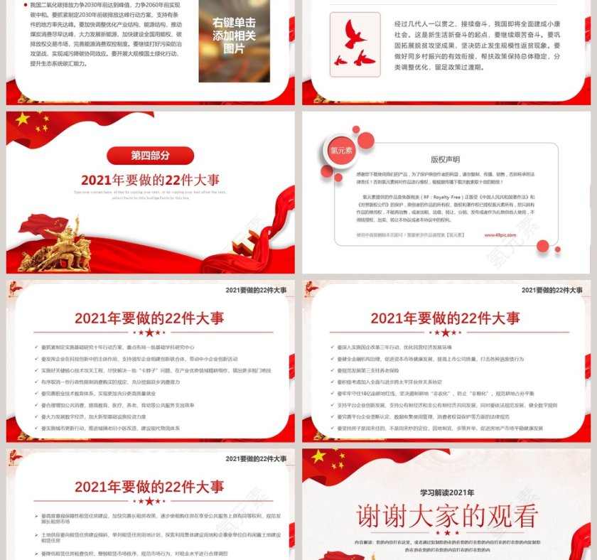 学习解读2021年中央经济工作会议精神PPT模板第6张