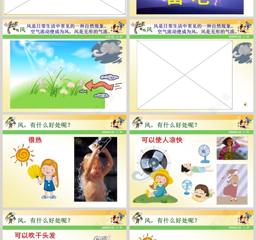 风雨雷电的奇妙故事：幼儿教育绘本PPT第2张