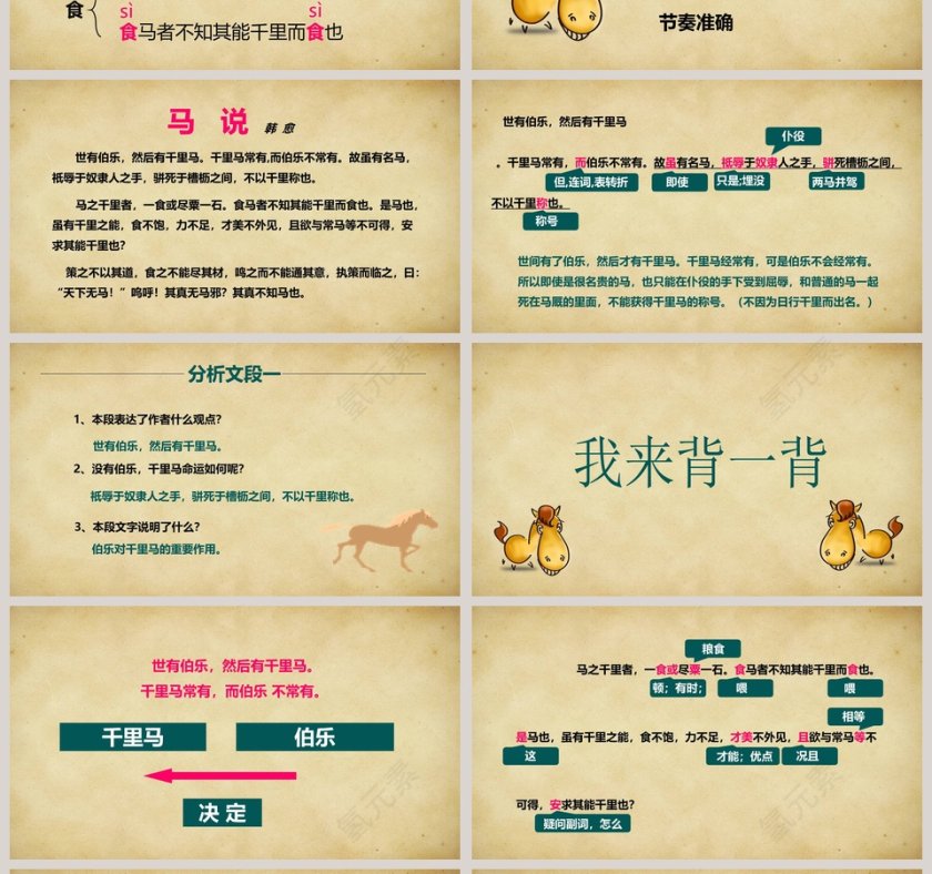 八年级语文课件《马说》PPT第4张