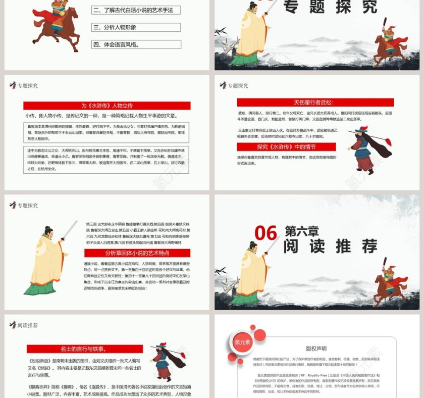 古典小说阅读水浒传语文课件PPT第3张