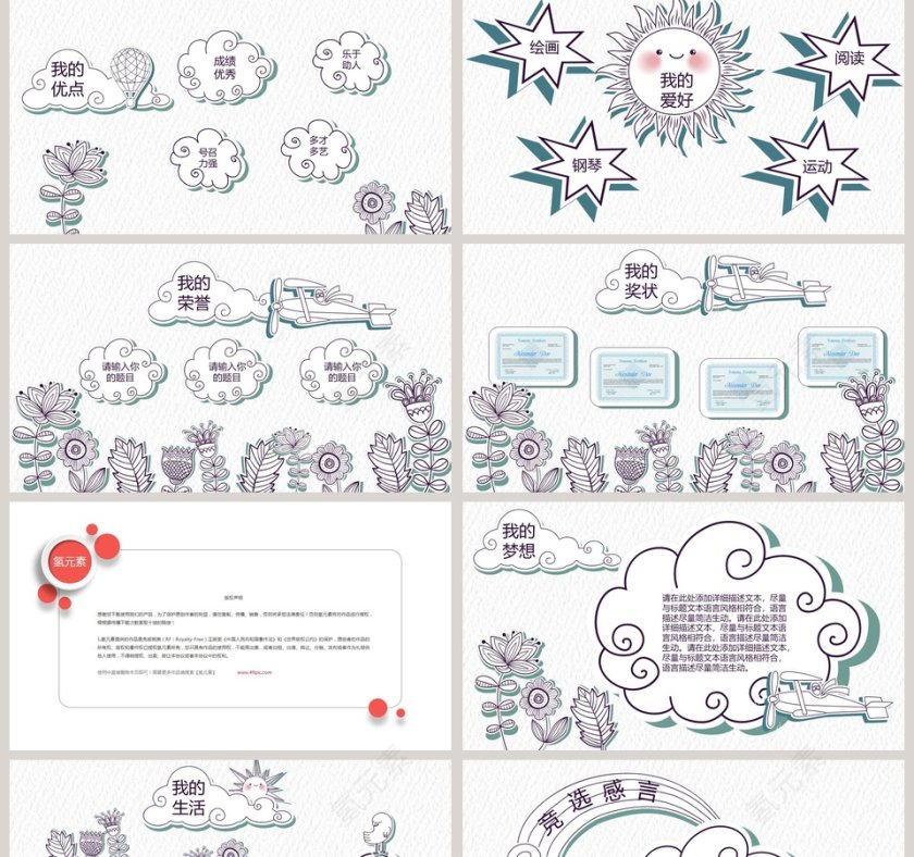 小学生自我介绍儿童自我介绍PPT第2张