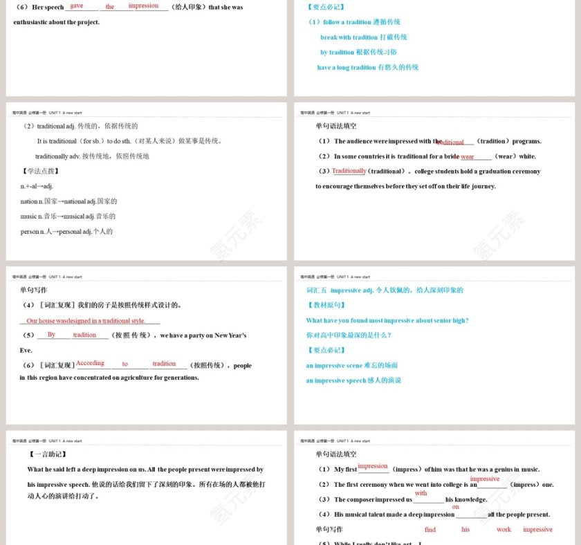 UNIT 1  A new start-Section A Starting out教学ppt课件第3张