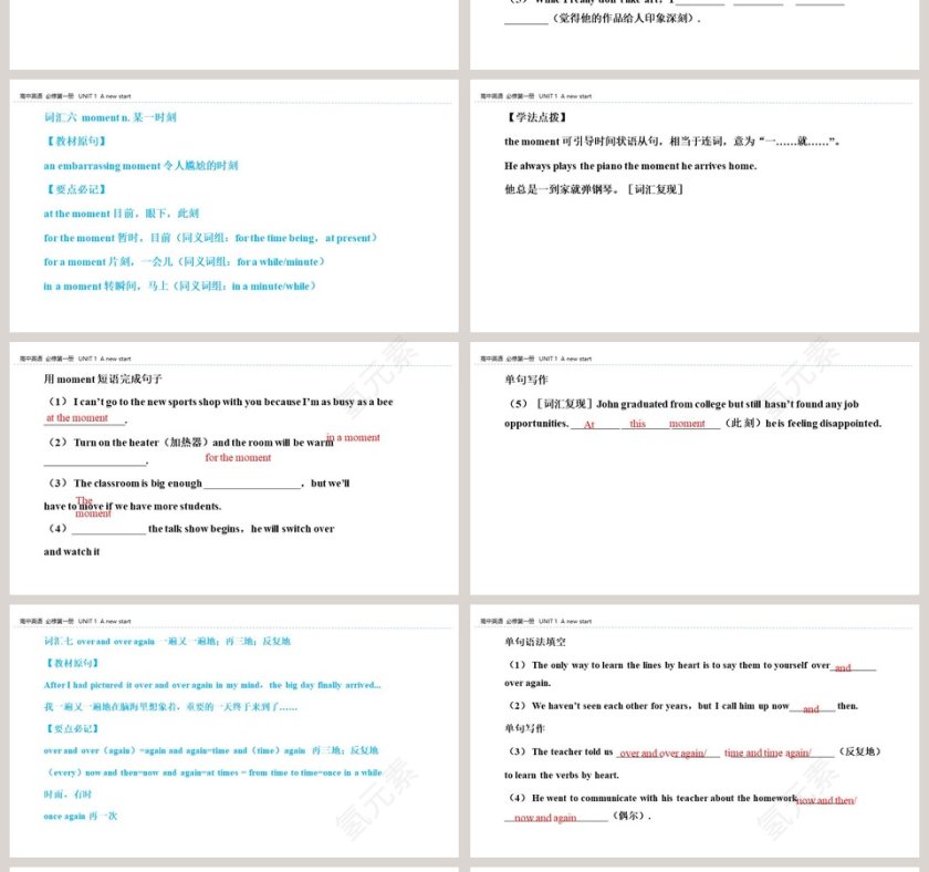UNIT 1  A new start-Section A Starting out教学ppt课件第4张