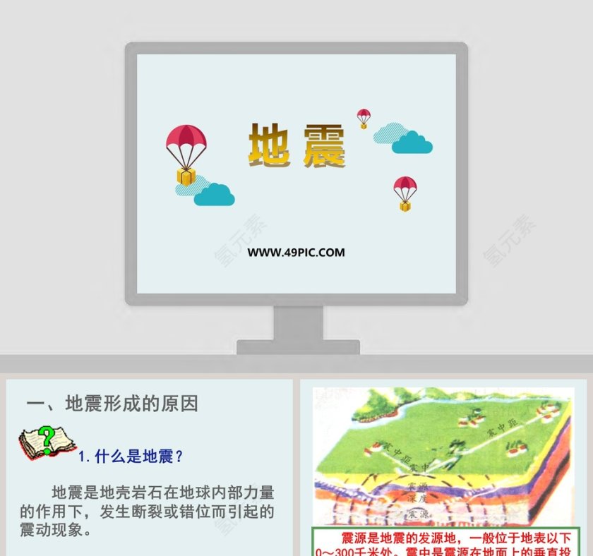 地 震教学ppt课件第1张