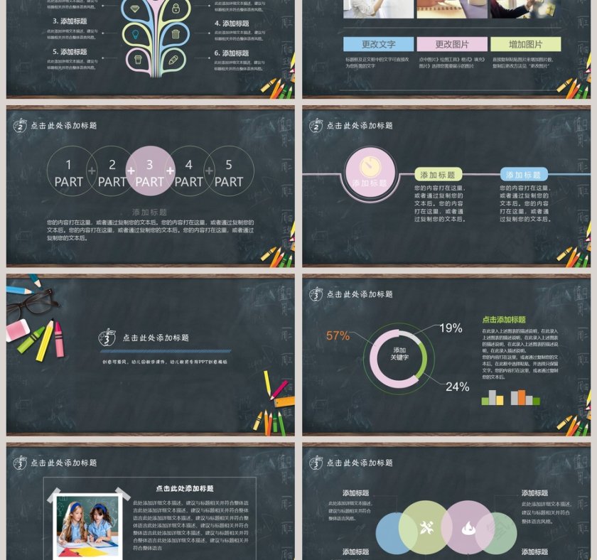 教师说课PPT模板教育培训PPT模板第3张