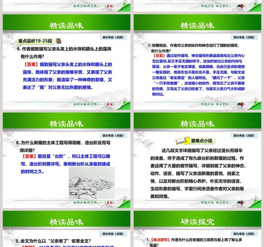 小说解读台阶语文课件PPT第6张