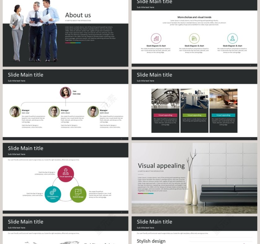 公司介绍企业宣传PPT工作汇报第2张