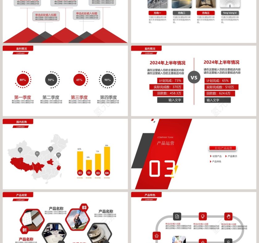公司简介文化宣传PPT模板第3张