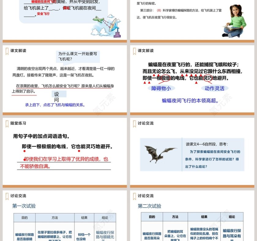 四年级语文上册蝙蝠和雷达语文课件PPT第3张