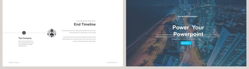 欧美简约杂志风通用模板第5张