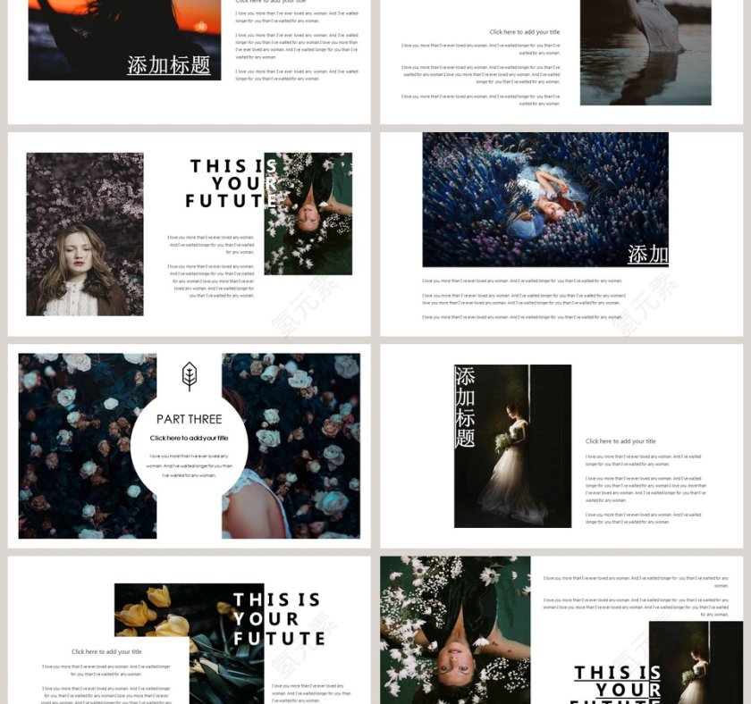 精美高级时尚创业计划PPT模板第3张