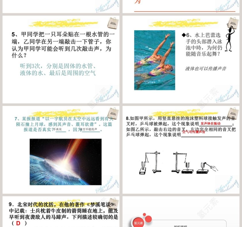 声音的产生和传播-PPT模板第4张