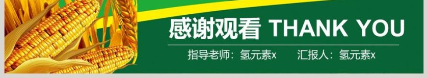 农业水稻玉米小麦农业招商农产品宣传PPT模板第6张