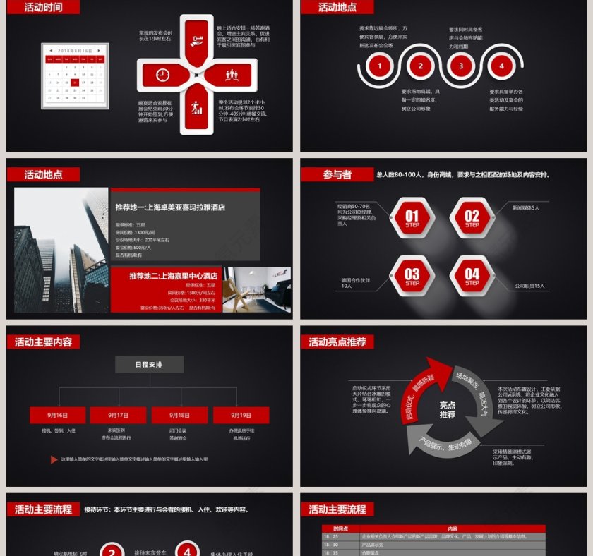 简约大气风格新品发布会策划模板第2张