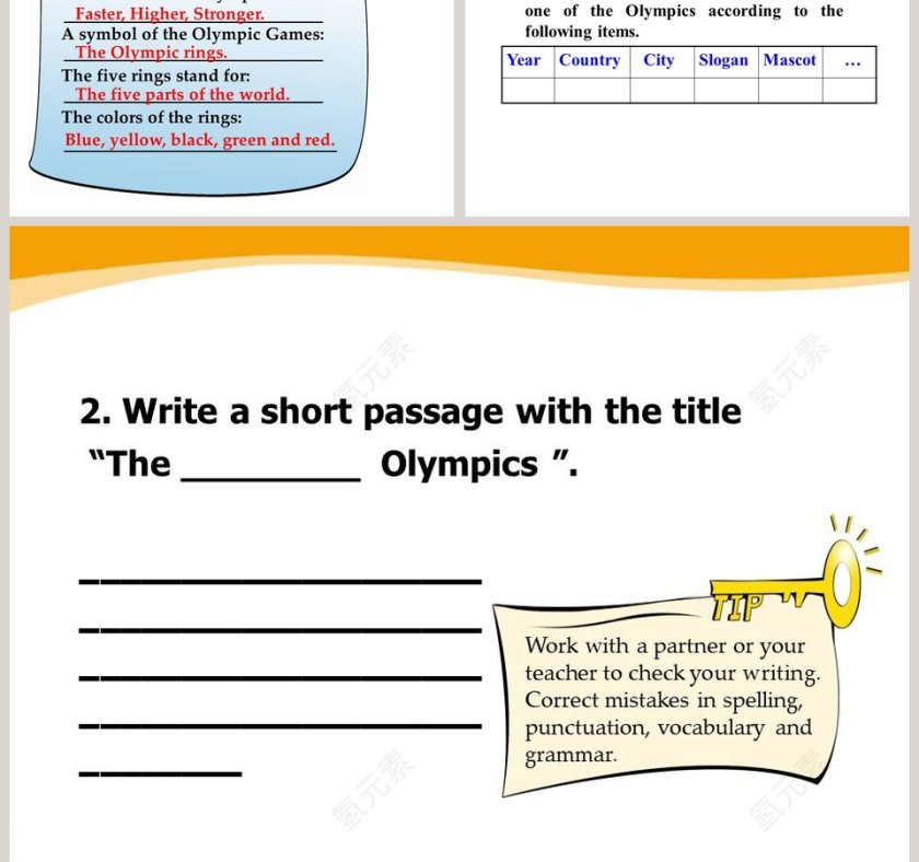 Unit 1  Topic 3The school sports meet is comingSection D教学ppt课件第5张