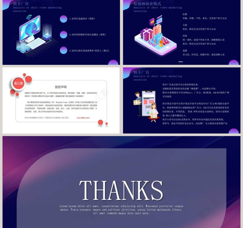 短视频营销执行解析PPT模板第5张