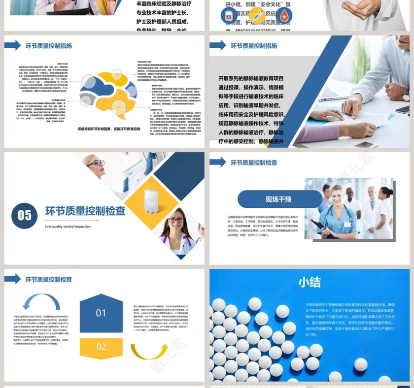 护理输液pdca应用护理输液安全PPT第4张