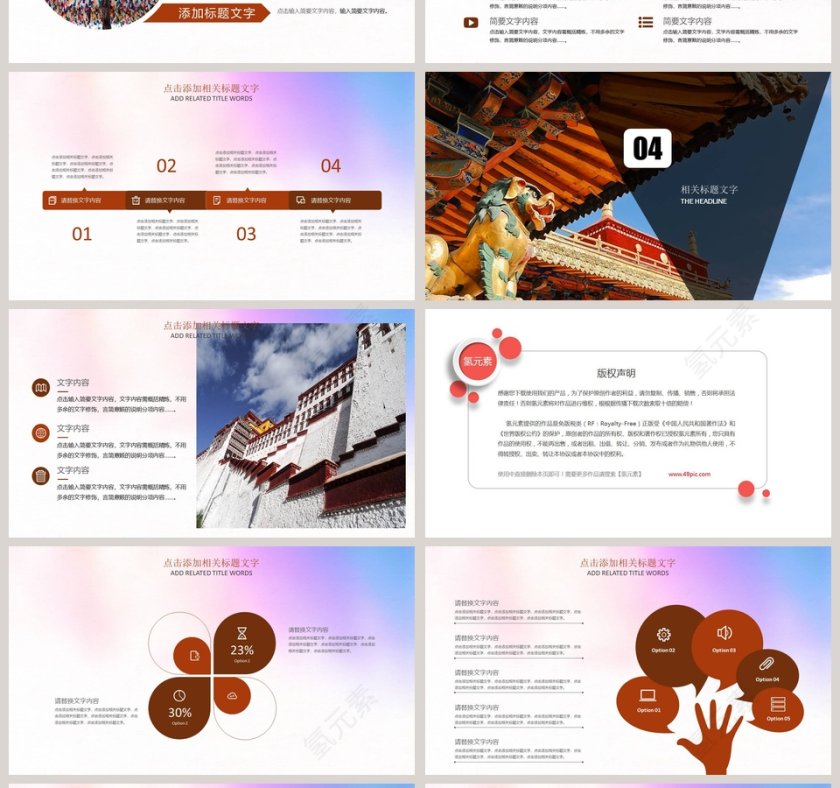 西藏旅行日记旅游宣传介绍ppt 第4张