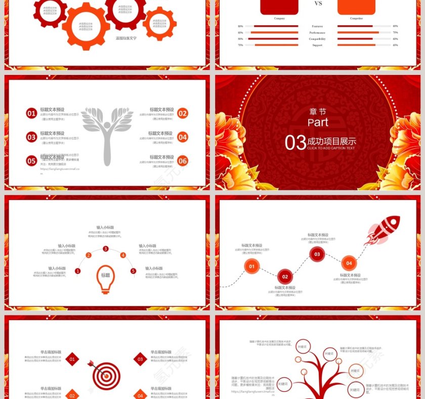 2018年终总结新年计划PPT第3张