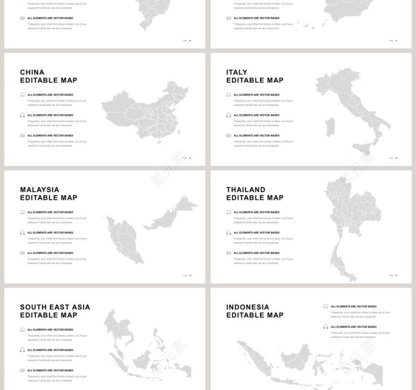 欧美极简PPT商务汇报产品推介通用ppt模板第16张