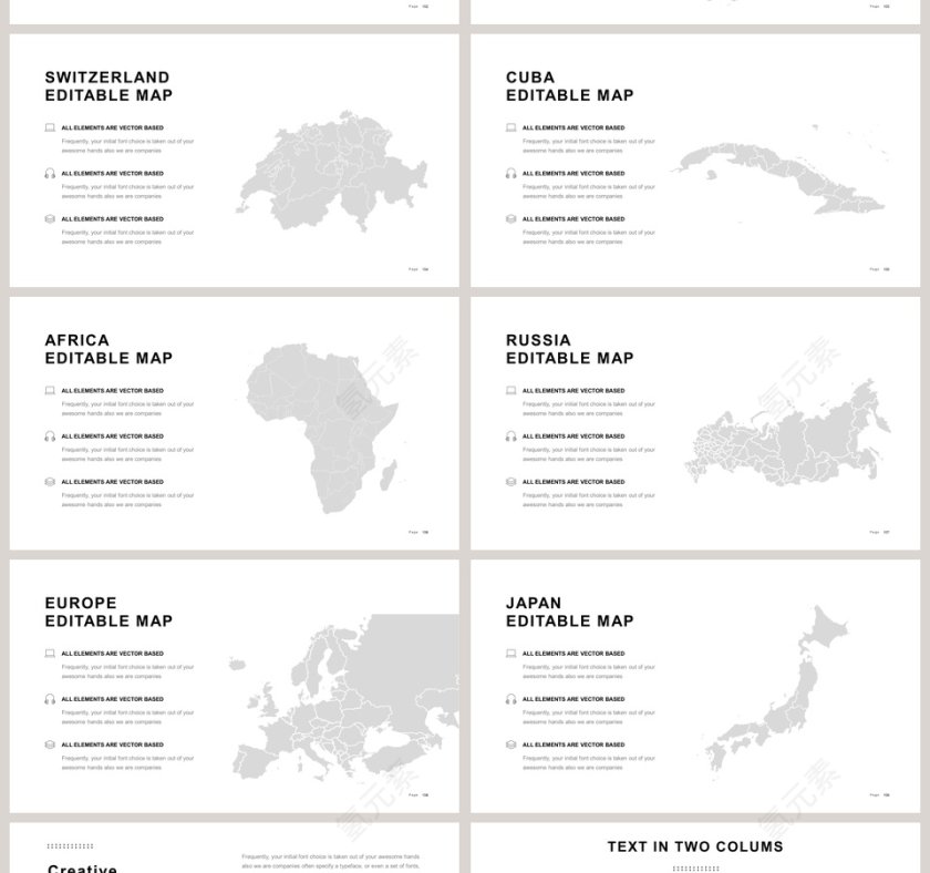 欧美极简PPT商务汇报产品推介通用ppt模板第17张