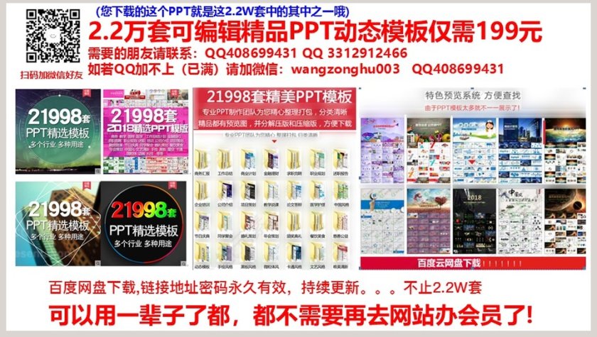 炫彩圆圈商务通用工作总结模板动态预览图第8张