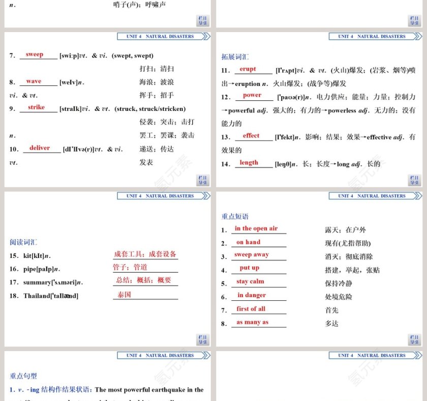 Section  Listening and Talking  Reading for Writing教学ppt课件第2张